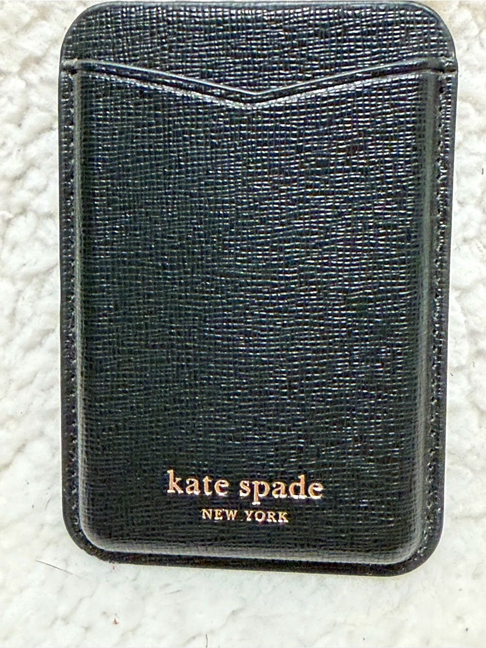 kate spade new york MagSafe Wallet (model KS053548) Black w/Gold